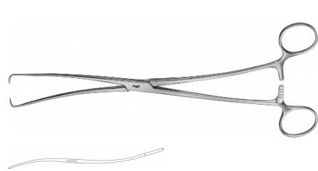 КОРНЦАНГ ДЮПЛІ ЗАХОПЛЮЮЧИЙ, S-ПОДІБНИЙ, ВИГНУТИЙ, 250 ММ